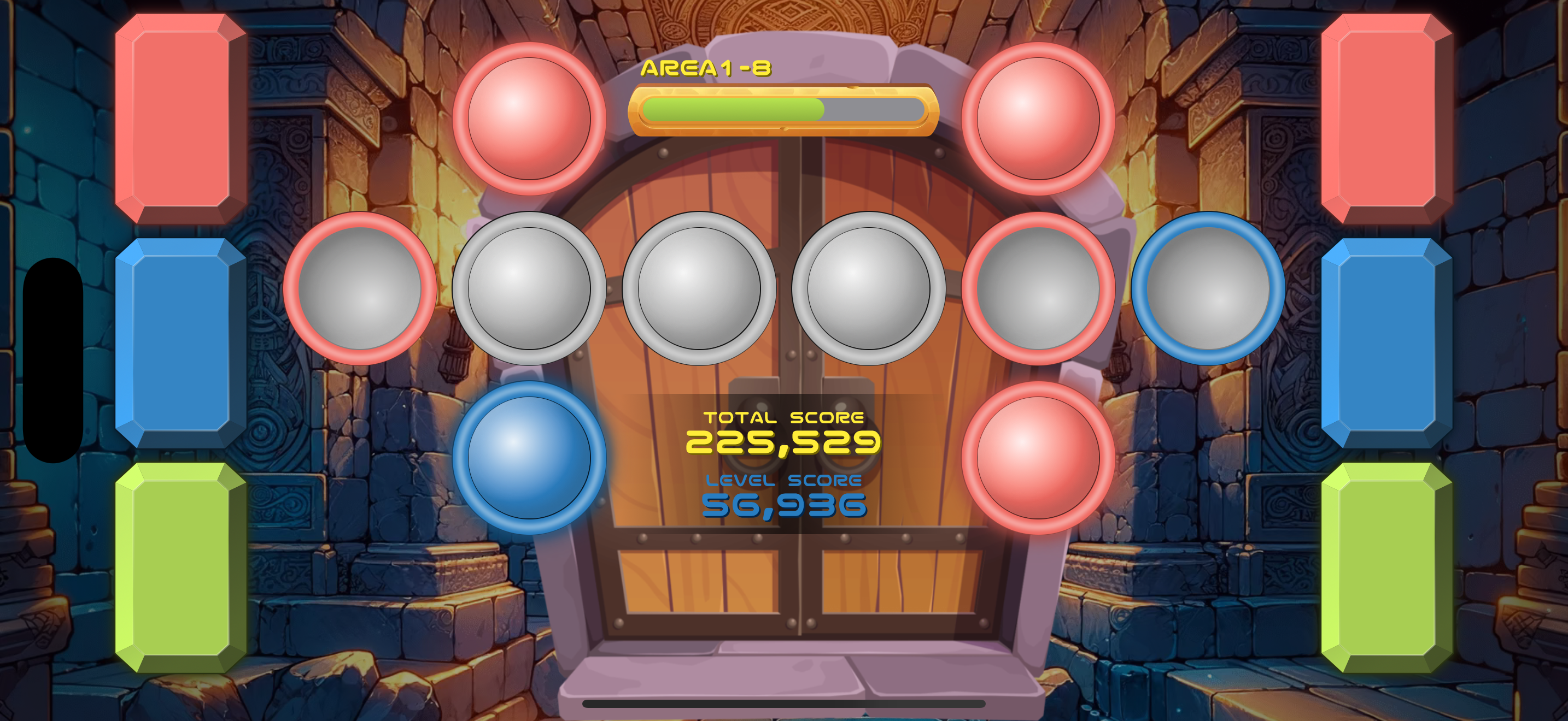 ぽこぽんのカギ画面